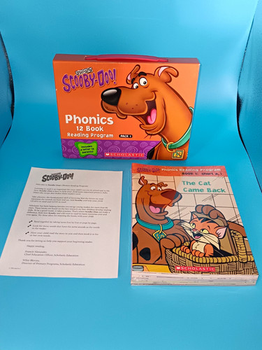 Scholastic scooby doo phonics - scooby-doo,