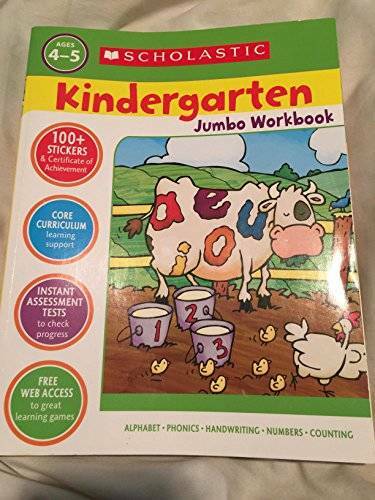 Scholastic kindergarten jumbo - scholastic,